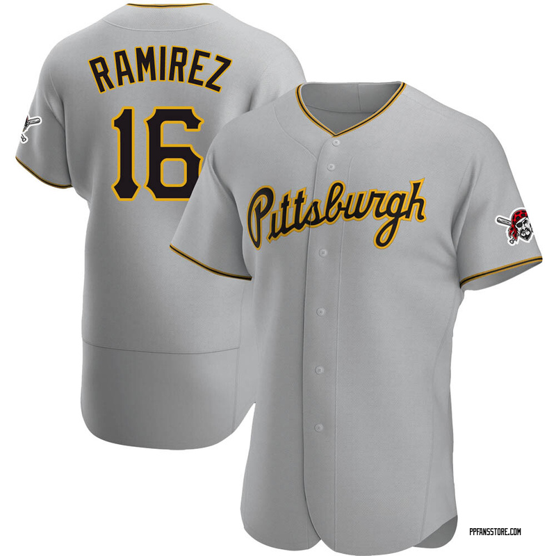 Authentic Aramis Ramirez Men's Pittsburgh Pirates Gray Road Jersey