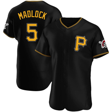 Authentic Bill Madlock Men's Pittsburgh Pirates Black Alternate Jersey