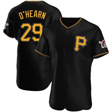 Authentic Ryan O'Hearn Men's Pittsburgh Pirates Black Alternate Jersey