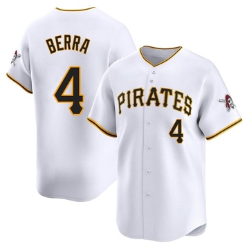 Limited Dale Berra Men's Pittsburgh Pirates White Home Jersey