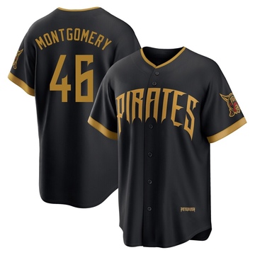 Limited Mason Montgomery Men's Pittsburgh Pirates Black 2026 City Connect Stadium Jersey