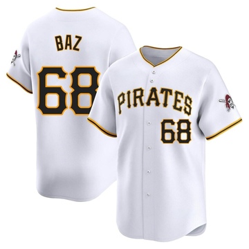 Limited Shane Baz Men's Pittsburgh Pirates White Home Jersey