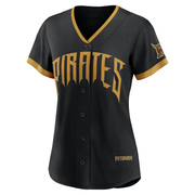 Limited Wilber Dotel Women's Pittsburgh Pirates Black 2026 City Connect Stadium Jersey