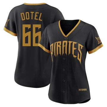 Limited Wilber Dotel Women's Pittsburgh Pirates Black 2026 City Connect Stadium Jersey