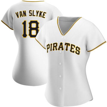 Replica Andy Van Slyke Women's Pittsburgh Pirates White Home Jersey