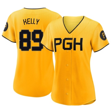 Replica Antwone Kelly Women's Pittsburgh Pirates Gold 2023 City Connect Jersey