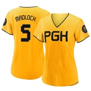 Replica Bill Madlock Women's Pittsburgh Pirates Gold 2023 City Connect Jersey