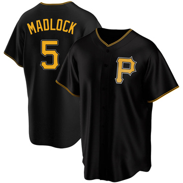 Replica Bill Madlock Youth Pittsburgh Pirates Black Alternate Jersey