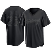 Replica Billy Cook Youth Pittsburgh Pirates Black Pitch Fashion Jersey
