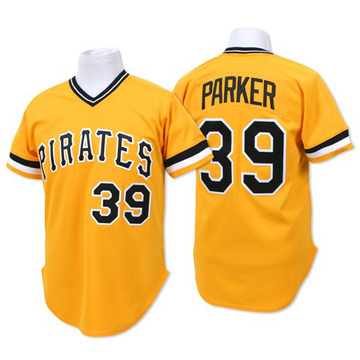Replica Dave Parker Men's Pittsburgh Pirates Gold Throwback Jersey