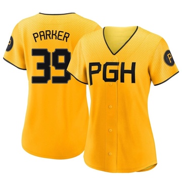 Replica Dave Parker Women's Pittsburgh Pirates Gold 2023 City Connect Jersey
