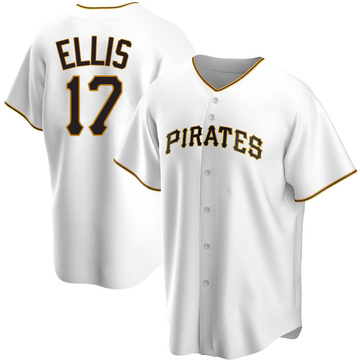 Replica Dock Ellis Youth Pittsburgh Pirates White Home Jersey