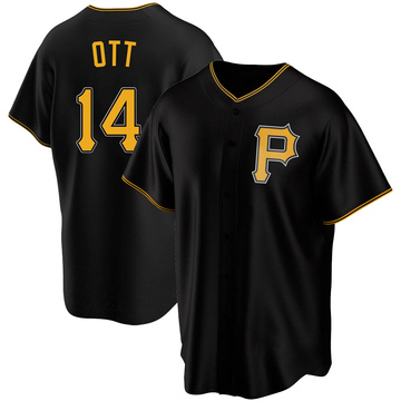 Replica Ed Ott Youth Pittsburgh Pirates Black Alternate Jersey