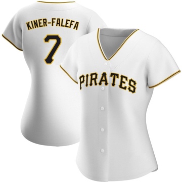 Replica Isiah Kiner-Falefa Women's Pittsburgh Pirates White Home Jersey