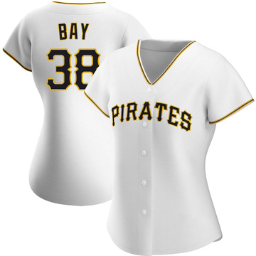Replica Jason Bay Women's Pittsburgh Pirates White Home Jersey