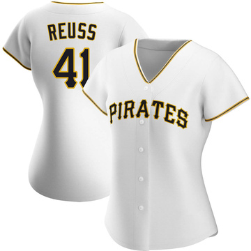 Replica Jerry Reuss Women's Pittsburgh Pirates White Home Jersey