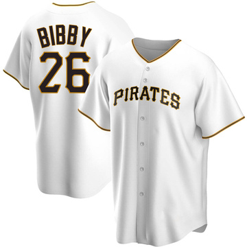 Replica Jim Bibby Youth Pittsburgh Pirates White Home Jersey