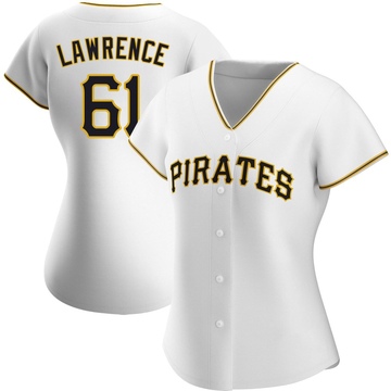Replica Justin Lawrence Women's Pittsburgh Pirates White Home Jersey