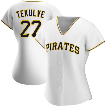 Replica Kent Tekulve Women's Pittsburgh Pirates White Home Jersey