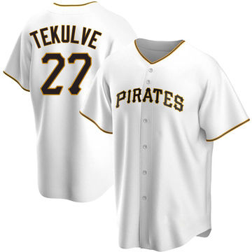 Replica Kent Tekulve Youth Pittsburgh Pirates White Home Jersey