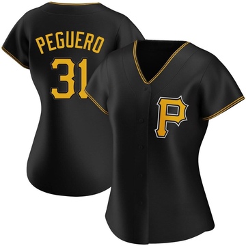 Replica Liover Peguero Women's Pittsburgh Pirates Black Alternate Jersey