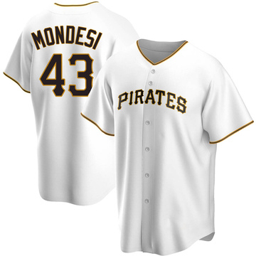 Replica Raul Mondesi Men's Pittsburgh Pirates White Home Jersey