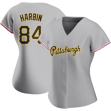 Replica Ryan Harbin Women's Pittsburgh Pirates Gray Road Jersey