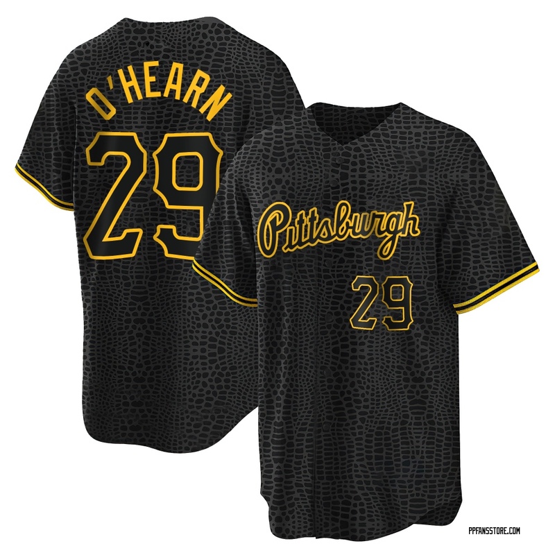 Replica Ryan O'Hearn Youth Pittsburgh Pirates Black Snake Skin City Jersey