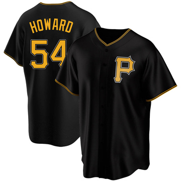 Replica Sam Howard Youth Pittsburgh Pirates Black Alternate Jersey