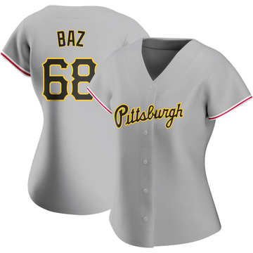 Replica Shane Baz Women's Pittsburgh Pirates Gray Road Jersey
