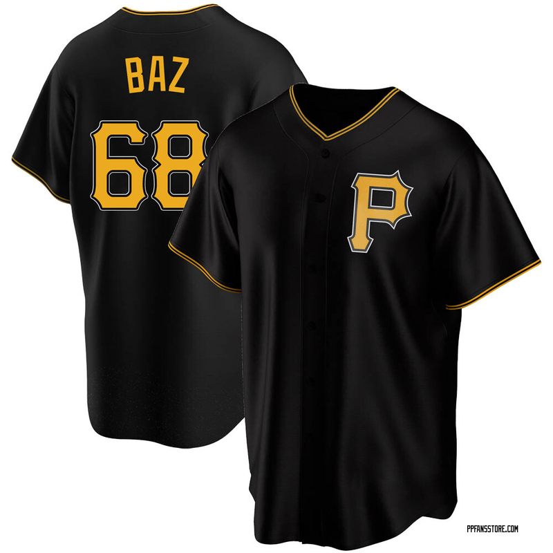 Replica Shane Baz Youth Pittsburgh Pirates Black Alternate Jersey