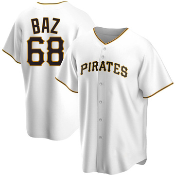 Replica Shane Baz Youth Pittsburgh Pirates White Home Jersey