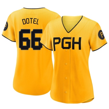 Replica Wilber Dotel Women's Pittsburgh Pirates Gold 2023 City Connect Jersey