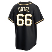 Replica Wilber Dotel Youth Pittsburgh Pirates Black Fashion Out Jersey