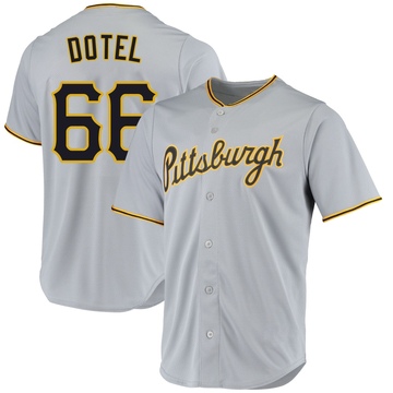 Replica Wilber Dotel Youth Pittsburgh Pirates Gray Road Jersey