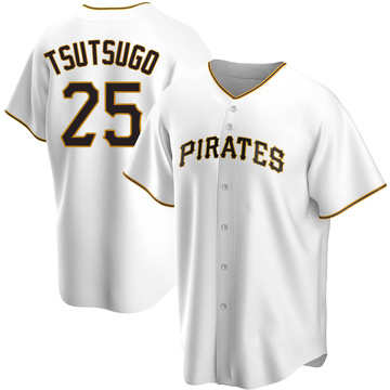 Replica Yoshi Tsutsugo Men's Pittsburgh Pirates White Home Jersey